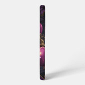 GOTHISCHER SCHWARZ MIT DUNKEN LILA PUMPKINEN SAMSUNG GALAXY HÜLLE (Linke Seite)