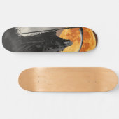 Gothischer Sensenmann Skateboard (Horizontal)