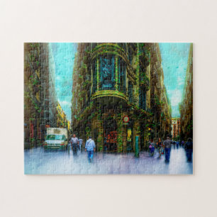 Gothischer Viertel Barcelona. Puzzle