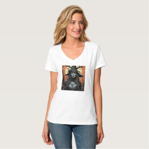 Gothischer weiblicher Dämon T-Shirt