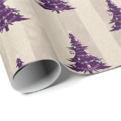 Gothischer Weihnachtsbaum Geschenkpapier (Rolleneckpunkt)