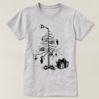 Gothischer Weihnachtsbaum T-Shirt
