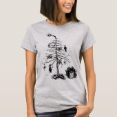 Gothischer Weihnachtsbaum T-Shirt (Vorderseite)