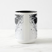 Gothisches Frauengesicht Tasse (Zentrum)