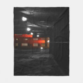 Gothisches Treppenhaus Fleecedecke (Vorderseite)