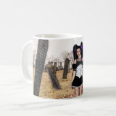 Gothmädchen im Gedächtnis Kaffeetasse (Vorderseite Links)
