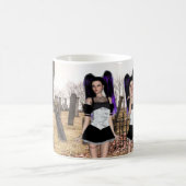 Gothmädchen im Gedächtnis Kaffeetasse (Mittel)