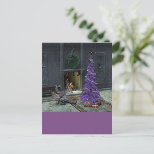 Gothmas Dragon Postkarte (Stehend Vorderseite)