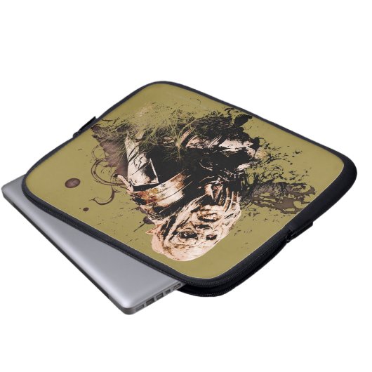 Gothmog Orc Vector Collage Laptopschutzhülle (Vorne Knopf)