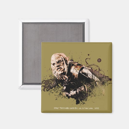 Gothmog Orc Vector Collage Magnet (Vorderseite/Rückseite)