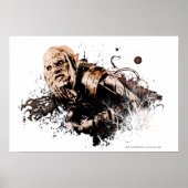 Gothmog Orc Vector Collage Poster (Vorne)