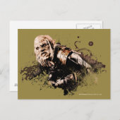 Gothmog Orc Vector Collage Postkarte (Vorne/Hinten)