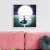 Gothmoon Engel Leinwand Art (Insitu (Wohnzimmer))