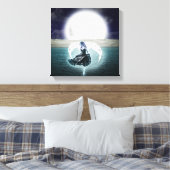 Gothmoon Engel Leinwand Art (Insitu (Schlafzimmer))