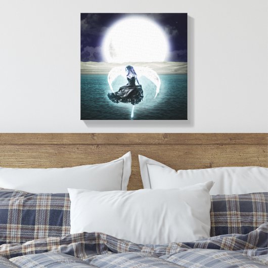 Gothmoon Engel Leinwand Art (Insitu (Schlafzimmer))
