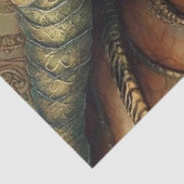 Gothological Mythological Nymph Fantasy Dragon Gir Seidenpapier (Ausschnitt)