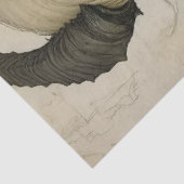 Gothological Mythological Nymph Fantasy Dragon Seidenpapier (Ausschnitt)