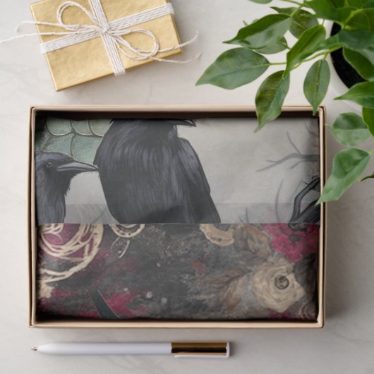 Gothological Mythological Nymph Fantasy Dragon Seidenpapier (Geschenk)