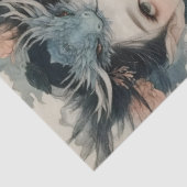 Gothology Nymph Fantasy Dragon Collage Seidenpapier (Ausschnitt)