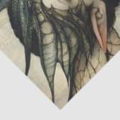 Gothology Nymph Fantasy Dragon Collage Seidenpapier (Ausschnitt)