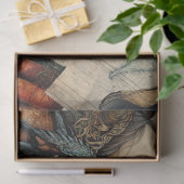 Gothology Nymph Fantasy Dragon Collage Seidenpapier (Geschenk)