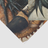 Gothology Nymph Fantasy Dragon Collage Seidenpapier (Ausschnitt)