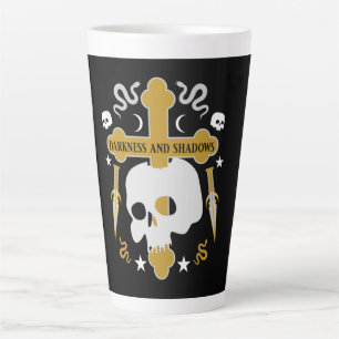 Goths Skull und Cross Hoodie Milchtasse
