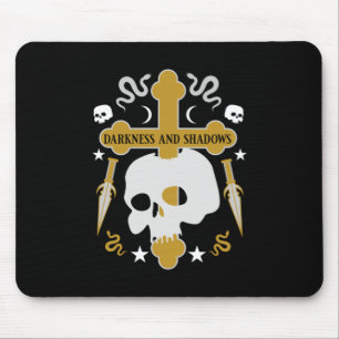 Goths Skull und Cross Mousepad