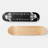 Gotisch-Mittelalterliches Skateboard (Horizontal)
