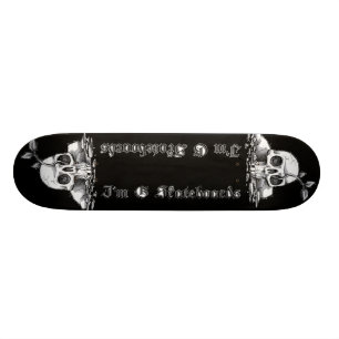 Gotisch-Mittelalterliches Skateboard