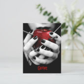 gotisch postkarte (Stehend Vorderseite)