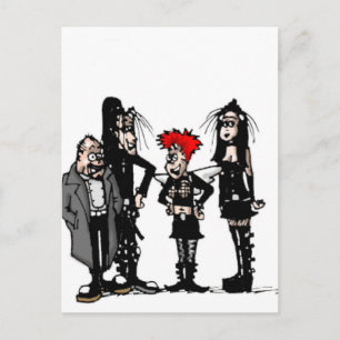gotisch postkarte