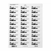 Gotische Adresse Ihres Logos Smokey (Vorne)