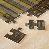 Gotische Architektur Kathedrale in der Normandie, Puzzle (Seite)