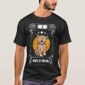 Gotische Astrologie Okkultisträhne des Fortune Cat T-Shirt (Vorderseite)