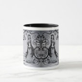 Gotische Bauchtänzerin-Tasse Tasse (Zentrum)