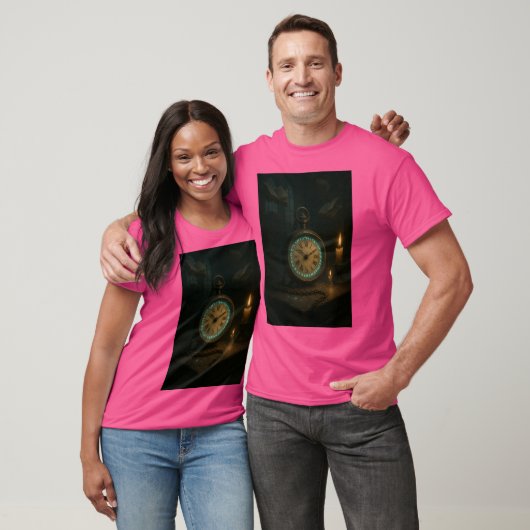 Gotische Bibliothek T-Shirt (Unisex)