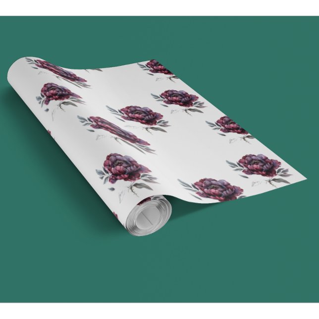 Gotische Blume in Weiß und Rosa Tapete (Von Creator hochgeladen)