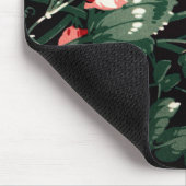 Gotische Blume Muster Transparente ästhetische Blu Mousepad (Ecke)