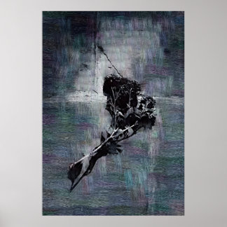 Gotische Blume Poster