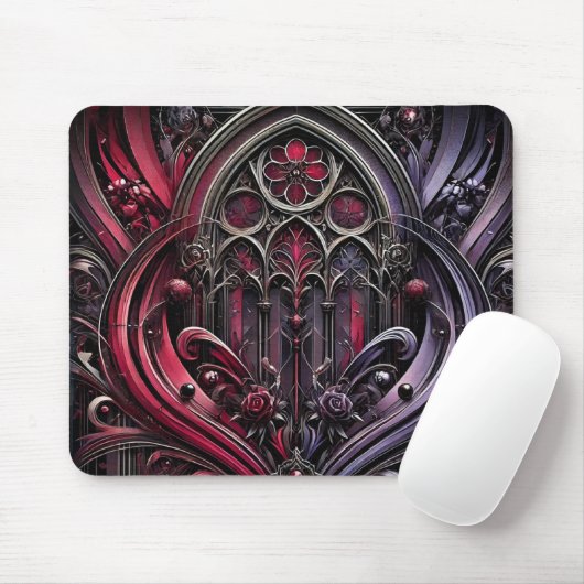 Gotische Bögen Mauspad (Mit Mouse)