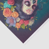 gotische Braut in einsamen Tränen, Seidenpapier (Ausschnitt)