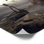 Gotische Burg Poster (Ecke)