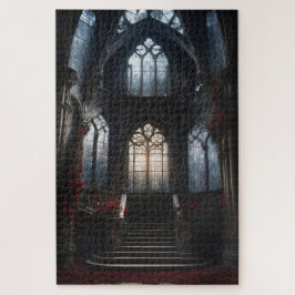 Gotische Burg Treppenaufgang Puzzle