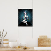 Gotische Couture "Gracie" Swallow Tattoo Fairy Poster (Küche)