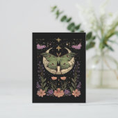 Gotische Darstellung des Nachthimmels Postkarte (Stehend Vorderseite)