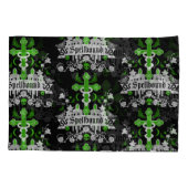 gotische Dekorative Kissenbezug (Rückseite-Links)