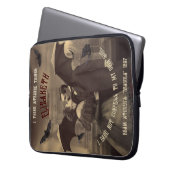 Gotische Dracula und Viktorianische Schönheit Pers Laptopschutzhülle (Vorderseite Links)