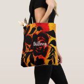 Gotische dunkle Blumenbildschirme Tasche (Von Nahem)