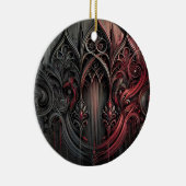 Gotische Elegance Keramik Ornament (Rechts)